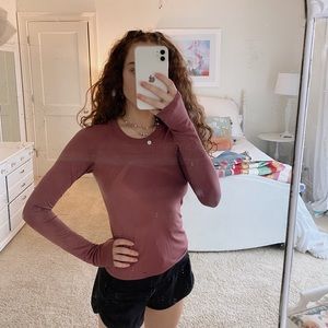 Long Sleeve Workout Top